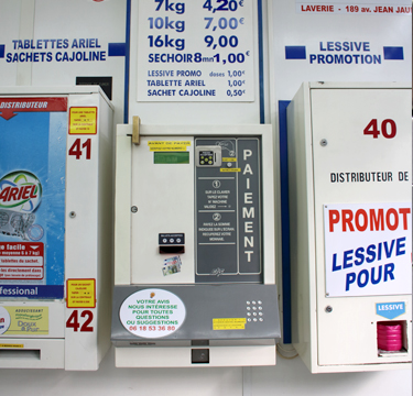Meilleure Laverie automatique en self service avec distributeur de monnaie à Bobigny 93 avenue Jean jaures